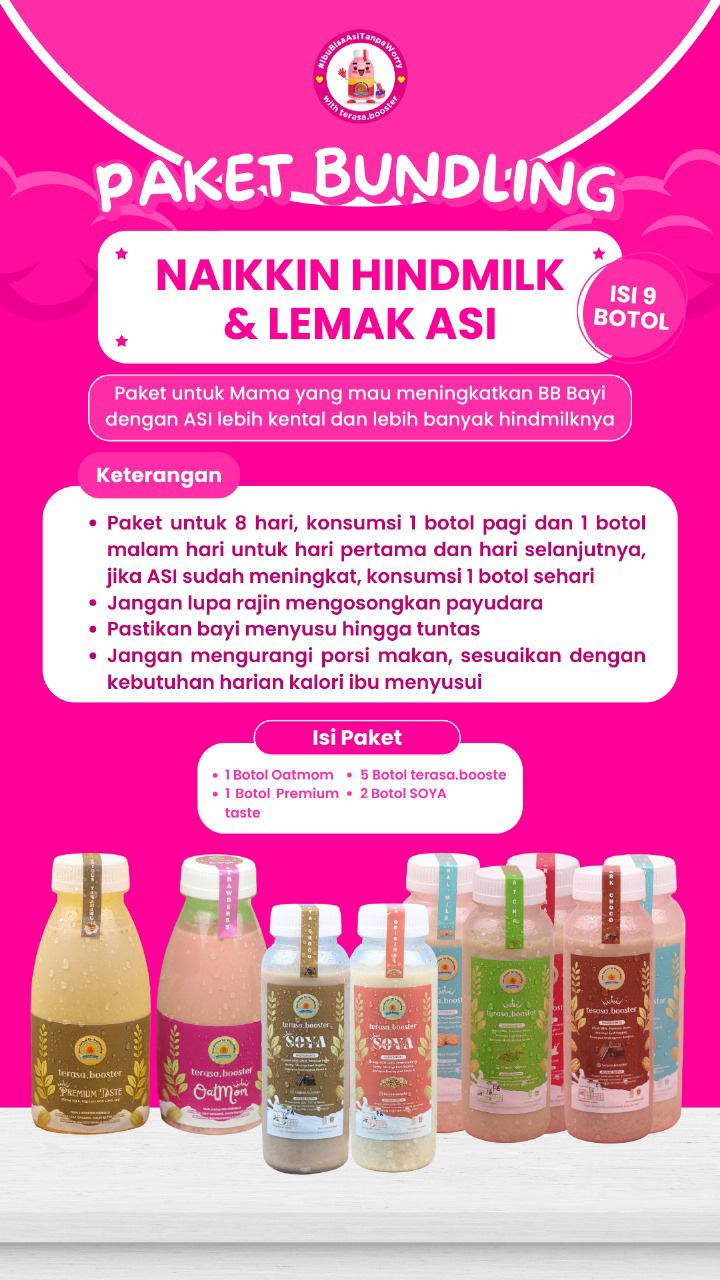 Naikkan Hindmilk & Lemak ASI