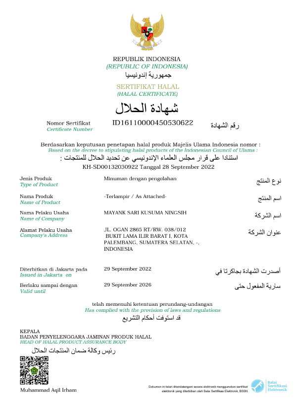 Laporan Pengujian BPOM 2